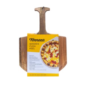 Wooden pizza peel